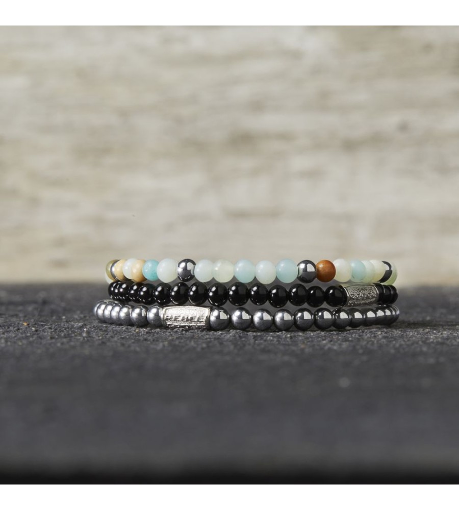 Rebel & Rose armband Black Velvet