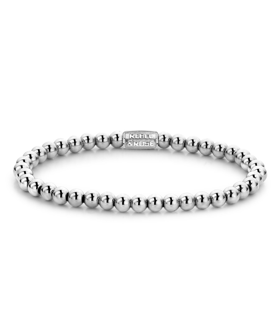 Rebel & Rose armband Silver Shine