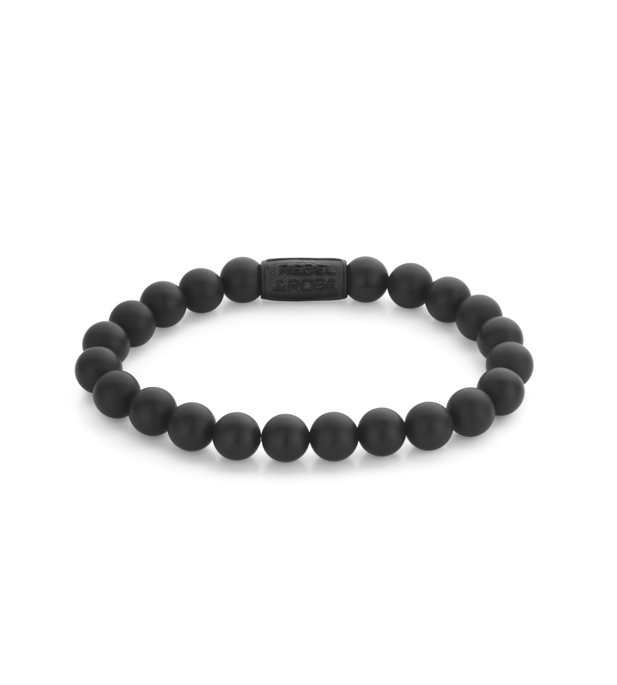 Rebel & Rose armband Mad Panther - All Black