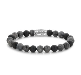 Rebel & Rose armband Grey Rocks  RR-80069-S