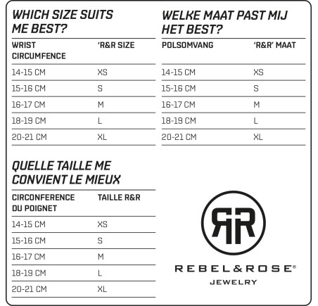 Rebel & Rose armband RR-M0030-S