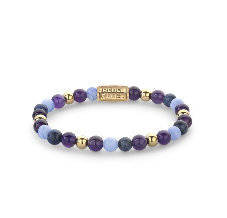 Rebel & Rose armband Are Violets Blue? RR-60109-G