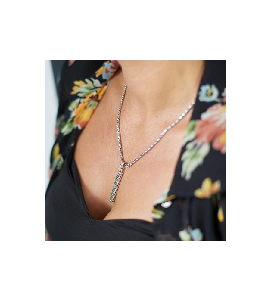 Silk zilveren hanger 173.1 Silk zilveren hanger 173.1