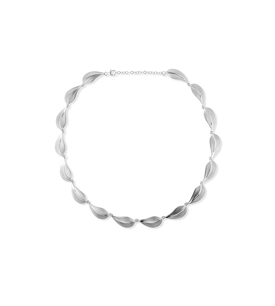 Jon Michel zilveren collier Jane