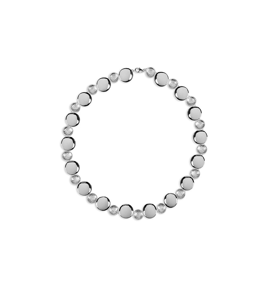 Jon Michel zilveren collier River