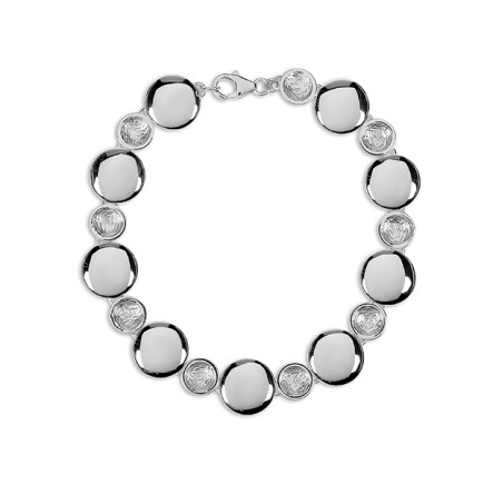 Jon Michel zilveren armband River BRNC19687011