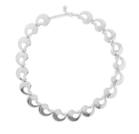 Jon Michel zilveren collier Tess NNC21117005