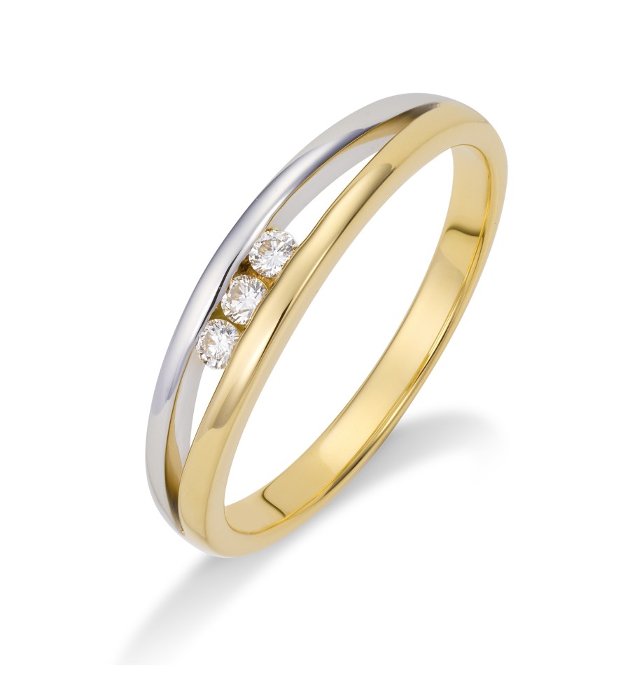 Gouden Briljant damesring