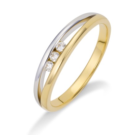 Gouden Briljant damesring 607070023