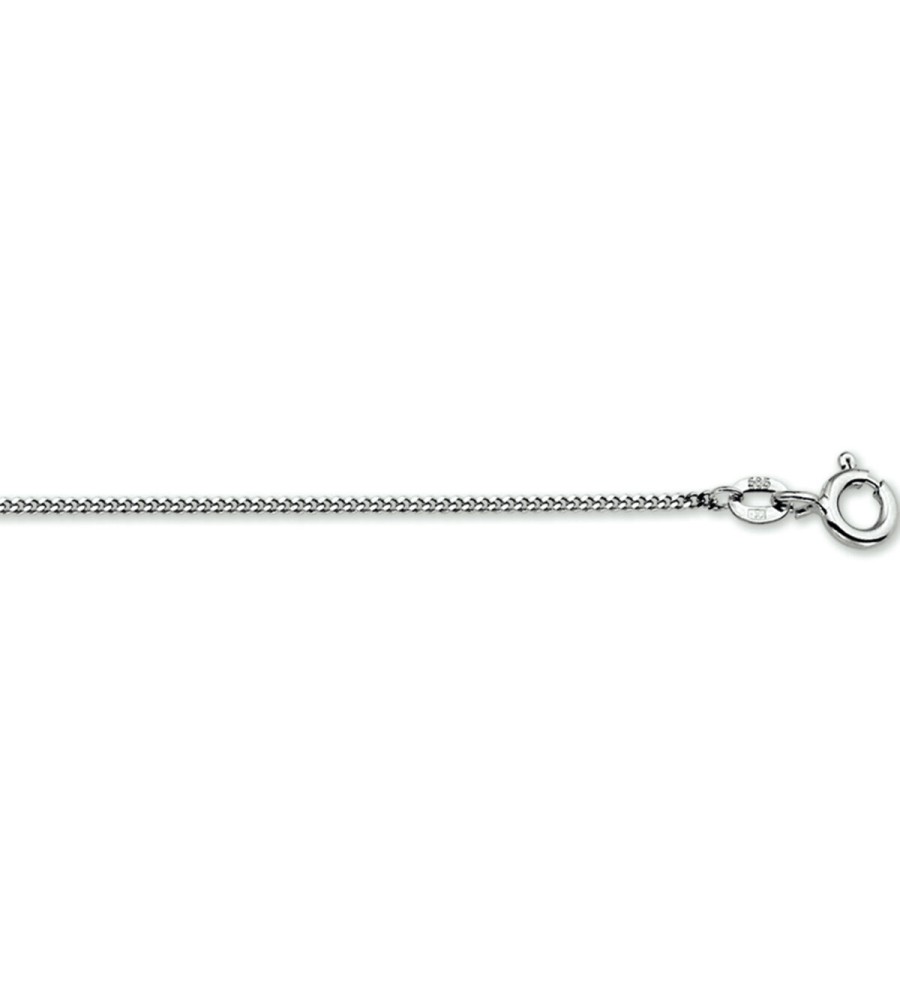 Witgouden basis collier gourmet