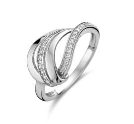 Zilveren ring met zirkonia 13.35605