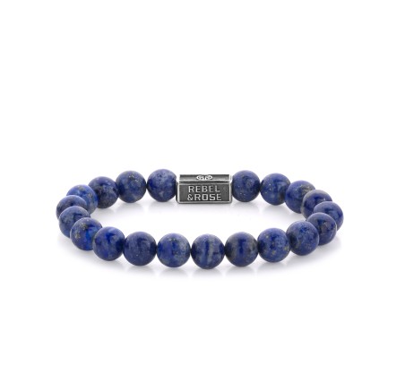 Rebel & Rose armband Lapis Lazuli RR-8S002-S-