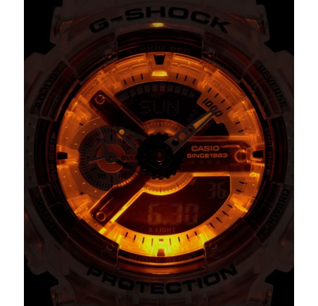 Casio G-Shock Clear Remix, 40th Anniversary GA-114RX-7AER