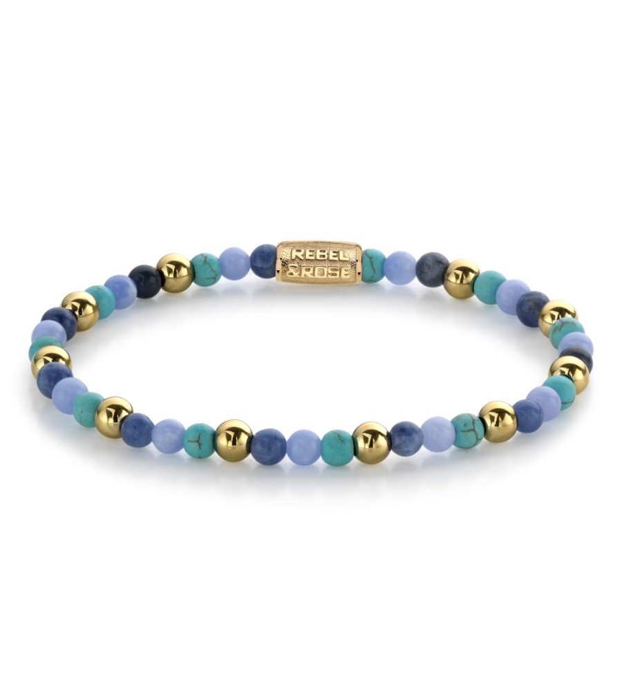 Rebel & Rose armband Winter Blues