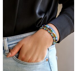 Rebel & Rose armband Winter Blues  RR-40055-G