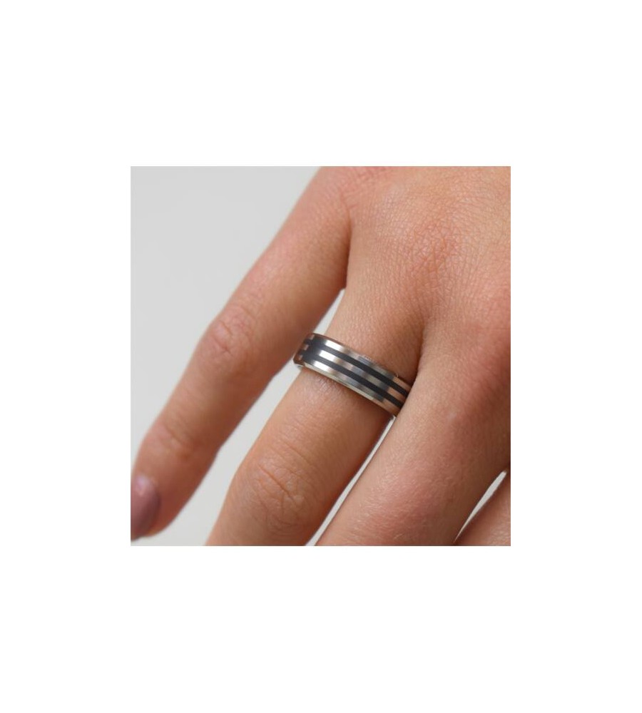 Boccia titanium ring