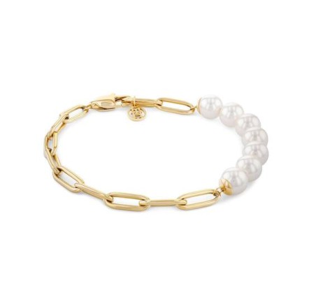 Tommy Hilfiger double armband met parels TJ278077