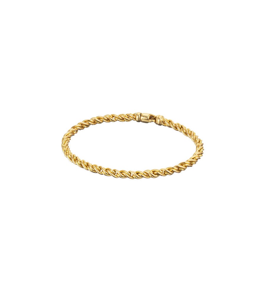 Gouden armband koord