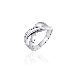 Zilveren damesring fantasie R074