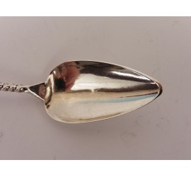 6 zilveren cocktaillepeltjes
