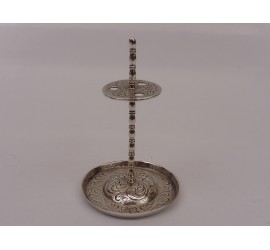 Zilveren miniatuur Pijpenhouder