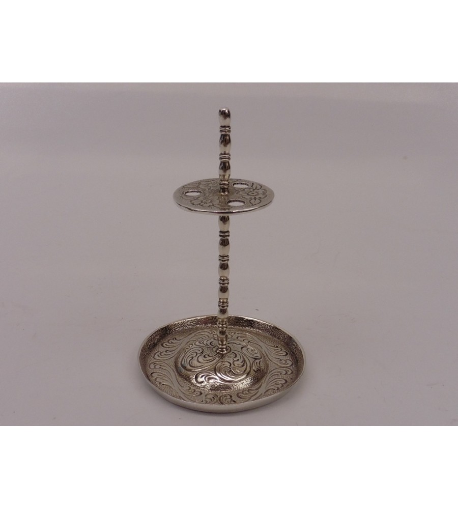 Zilveren miniatuur Pijpenhouder