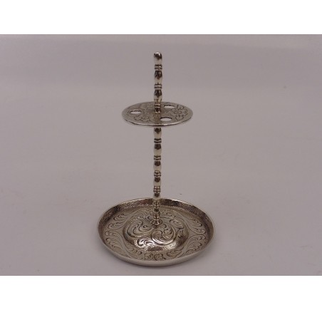 Zilveren miniatuur Pijpenhouder