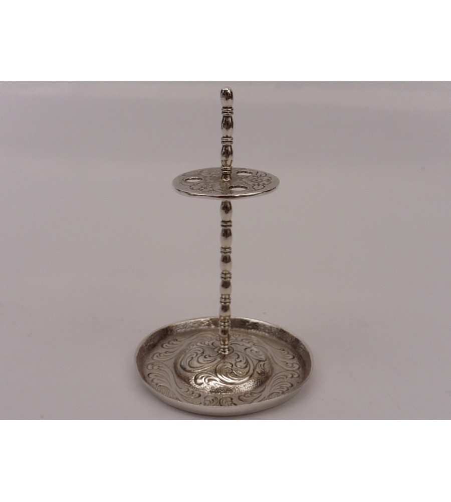 Zilveren miniatuur Pijpenhouder