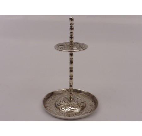 Zilveren miniatuur Pijpenhouder