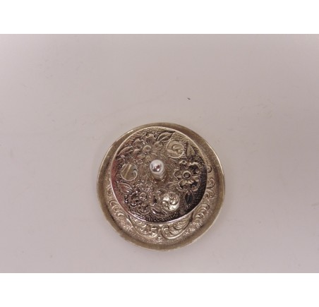 Zilveren miniatuur Pijpenhouder