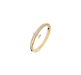 Jackie gouden ring met witte topaas JKR23.361