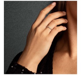 Jackie gouden ring met witte topaas JKR23.361