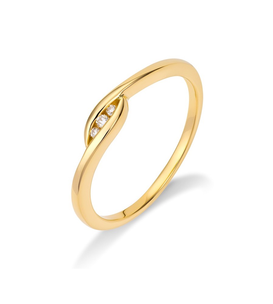 Gouden Briljant damesring