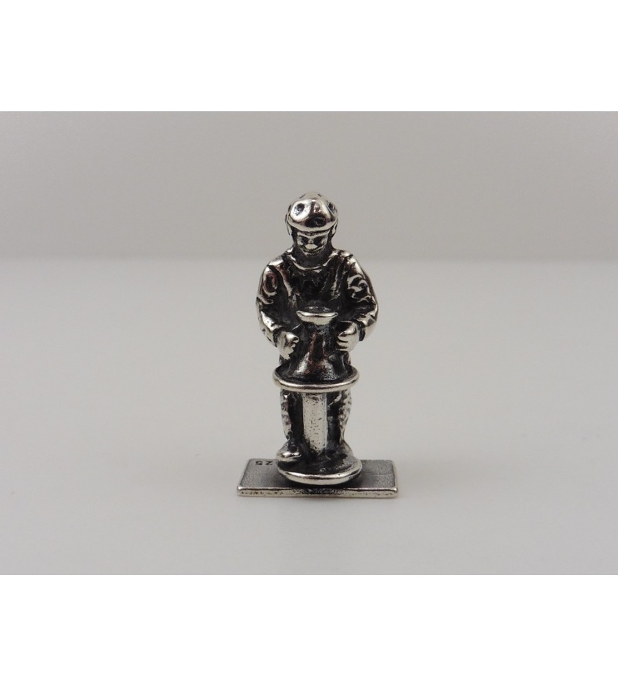 Zilveren miniatuur Pottenbakker