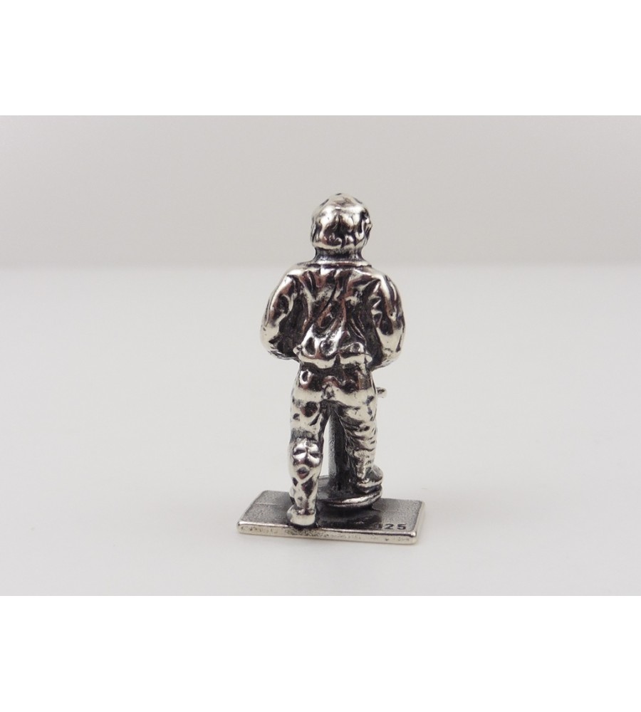 Zilveren miniatuur Pottenbakker