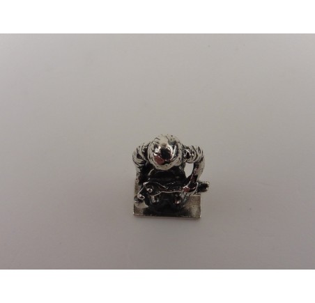Zilveren miniatuur smid