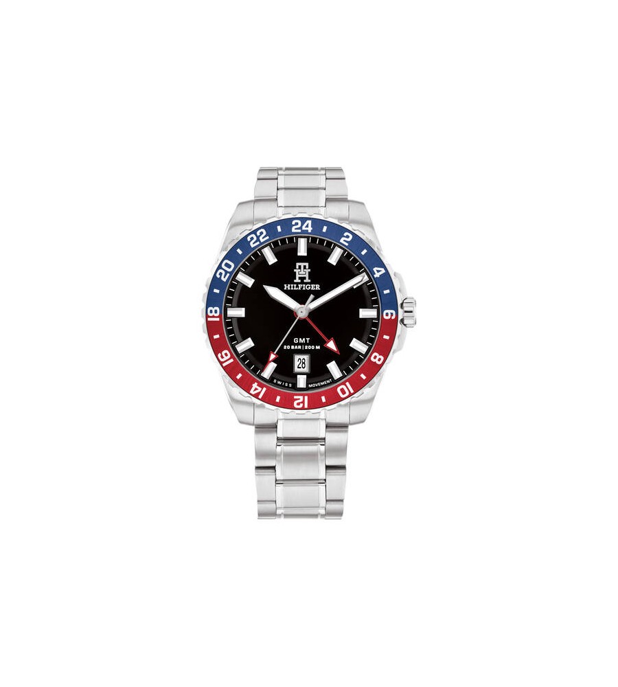 Tommy Hilfiger GMT herenhorloge TH85 collectie