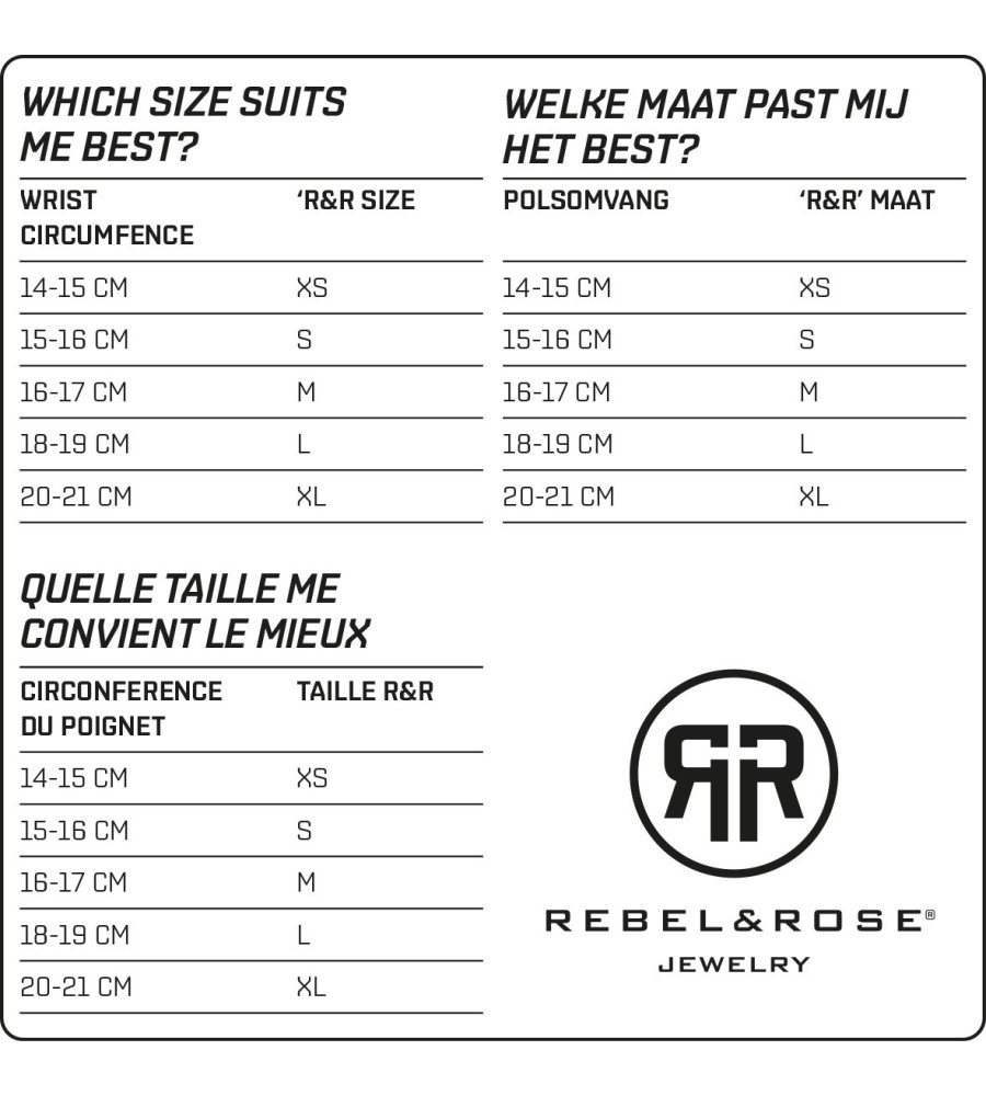 Rebel & Rose armband Stones Only - Mountain High