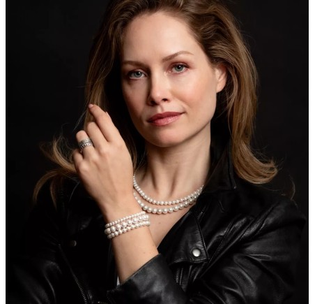 Rebel & Rose collier Stones Only - Pearl Gem Gold RR-NL053-G