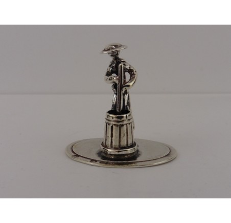 Zilveren miniatuur Karnen