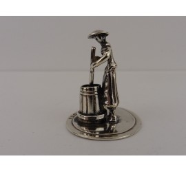 Zilveren miniatuur Karnen