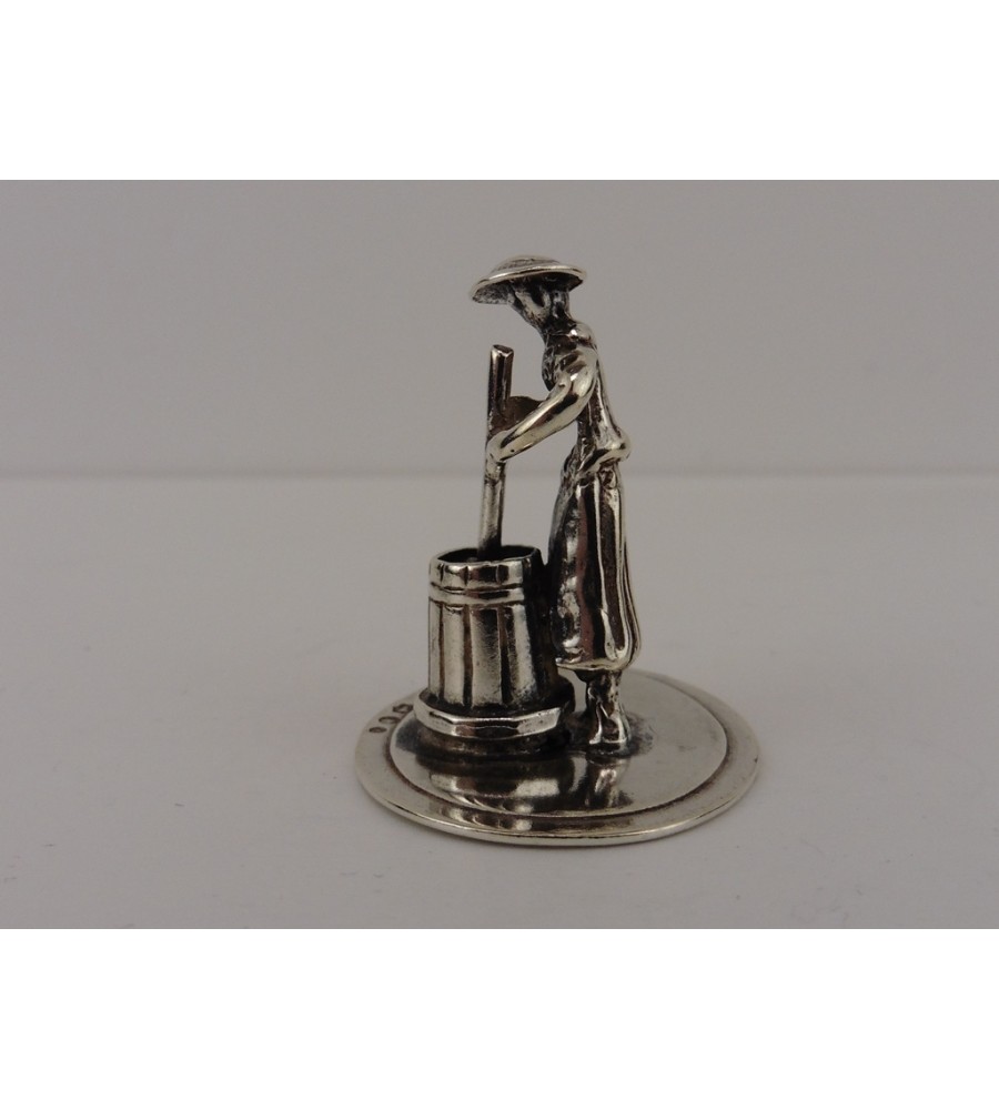 Zilveren miniatuur Karnen