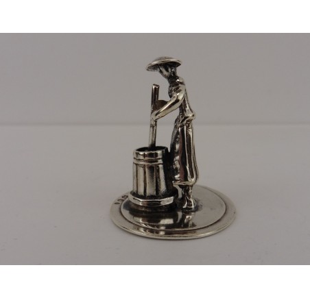 Zilveren miniatuur Karnen