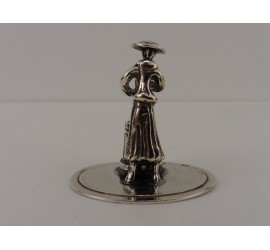 Zilveren miniatuur Karnen