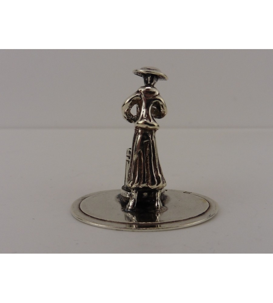 Zilveren miniatuur Karnen