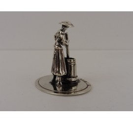 Zilveren miniatuur Karnen