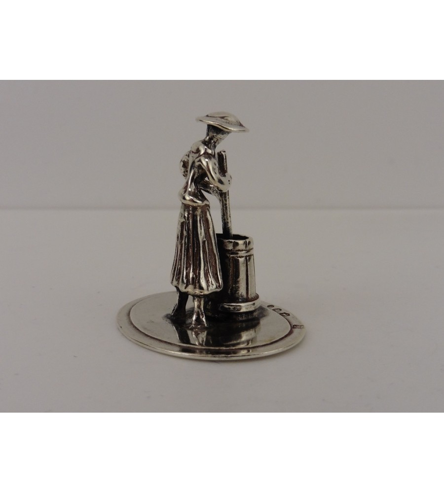 Zilveren miniatuur Karnen