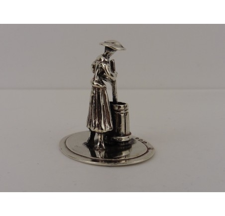 Zilveren miniatuur Karnen
