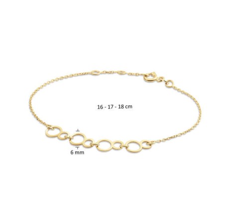 Jackie gouden armband Rialto JKB24.464