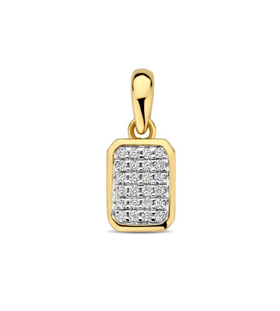Gouden Briljant hanger Cato